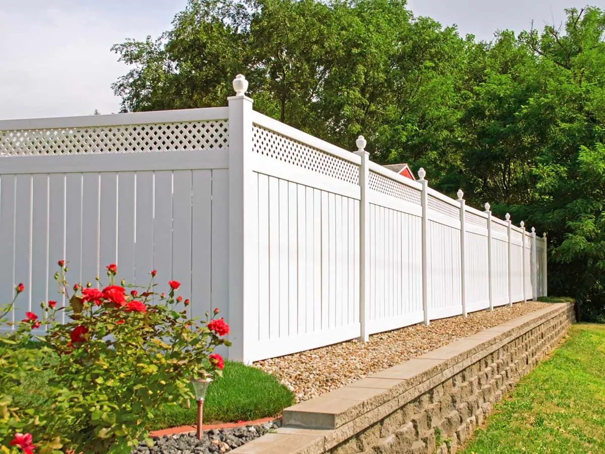 Vinyl fence columbus ohio fence company 09