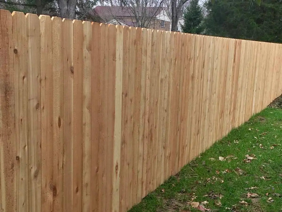 Wood fence columbus ohio fence company 15