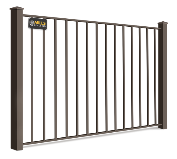 Aluminum fence features popular with Columbus Ohio homeowners