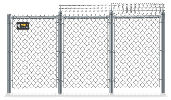 Mini Mesh Anti-Climb Chain Link fence contractor in Columbus Ohio