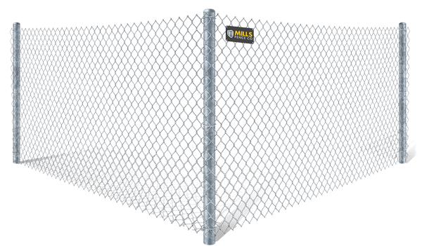 Temporary Driven Chain Link fence contractor in Columbus Ohio