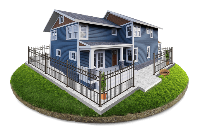 Columbus Ohio Wrought Iron fence installation for the Columbus Ohio area.