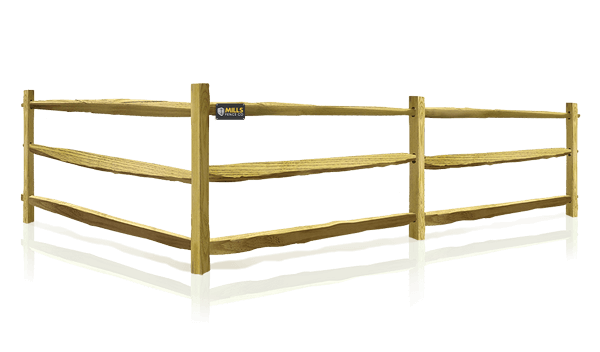 Columbus Ohio Split Rail fence in the Columbus Ohio area.