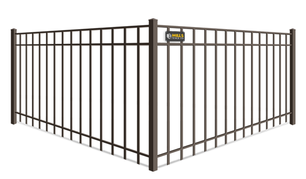 3 Rail aluminum fence company in Columbus Ohio