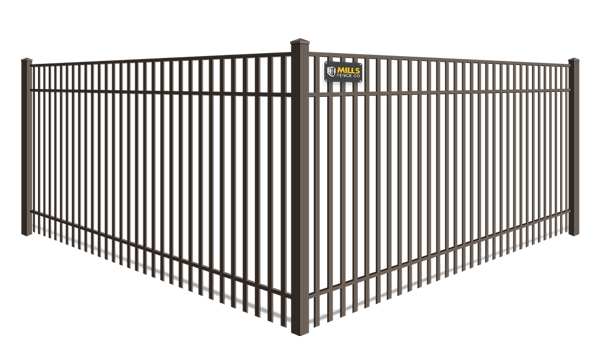 Double Picket aluminum fence company in Columbus Ohio