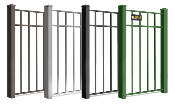 green aluminum fence company in Columbus Ohio
