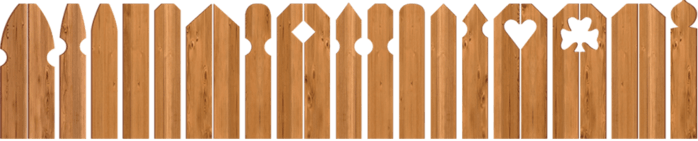 Custom Picket wood fence Columbus Ohio