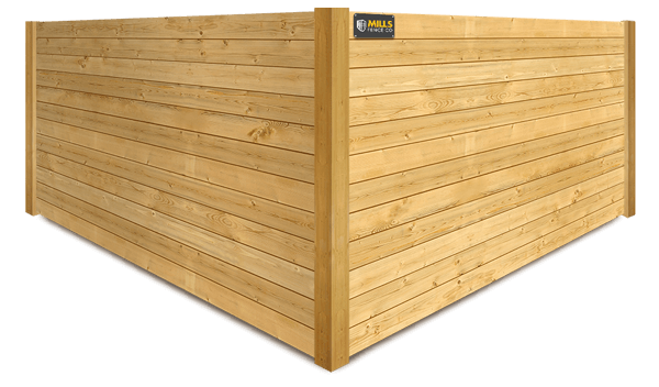 Horizontal wood fence company in Columbus Ohio