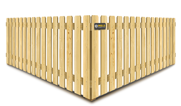 Picket wood fence company in Columbus Ohio