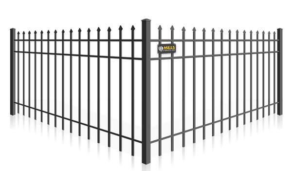 Pressed Point wrought iron fence company in Columbus Ohio