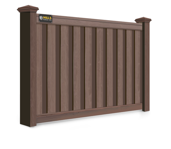 Composite fence features popular with Columbus Ohio homeowners