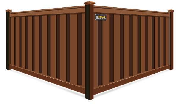 Saddle Privacy Trex fence company in Columbus Ohio
