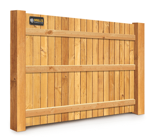 Wood fence features popular with Columbus Ohio homeowners