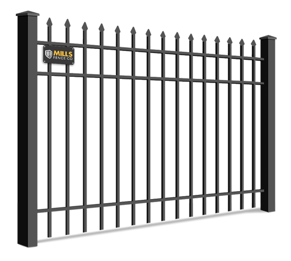 Ornamental Steel fence features popular with Columbus Ohio homeowners