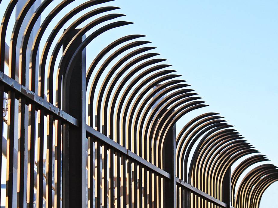 Security Fence Example in Columbus Ohio